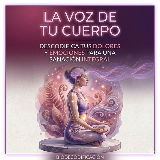 LA VOZ DE TU CUERPO (MÉTODO BIODECODIFICACIÓN + 6 BONOS)